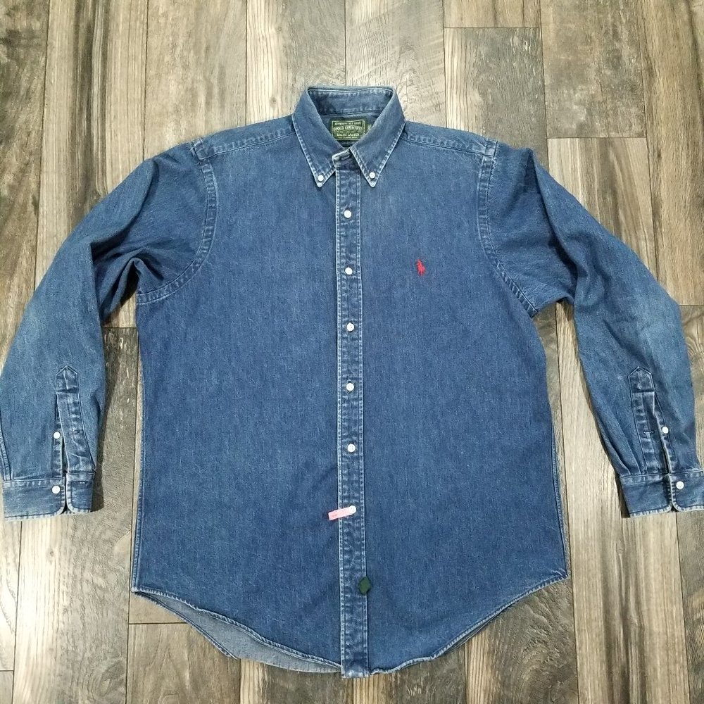 Vintage Polo Country Ralph Lauren Denim Chambray
